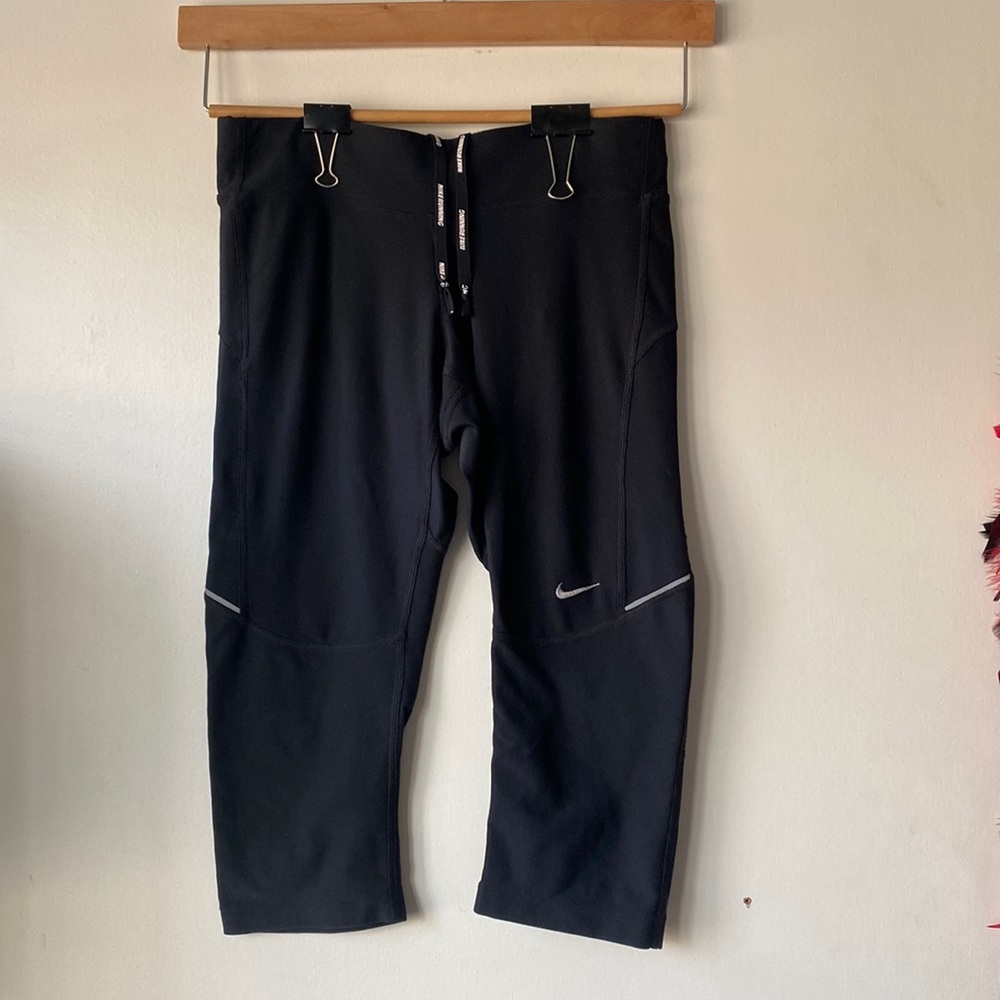 Black knee leggings size XS